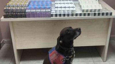 Kayseri’de jandarma ekipleri tarafından yapılan yol kontrol uygulamasında bir tırdan