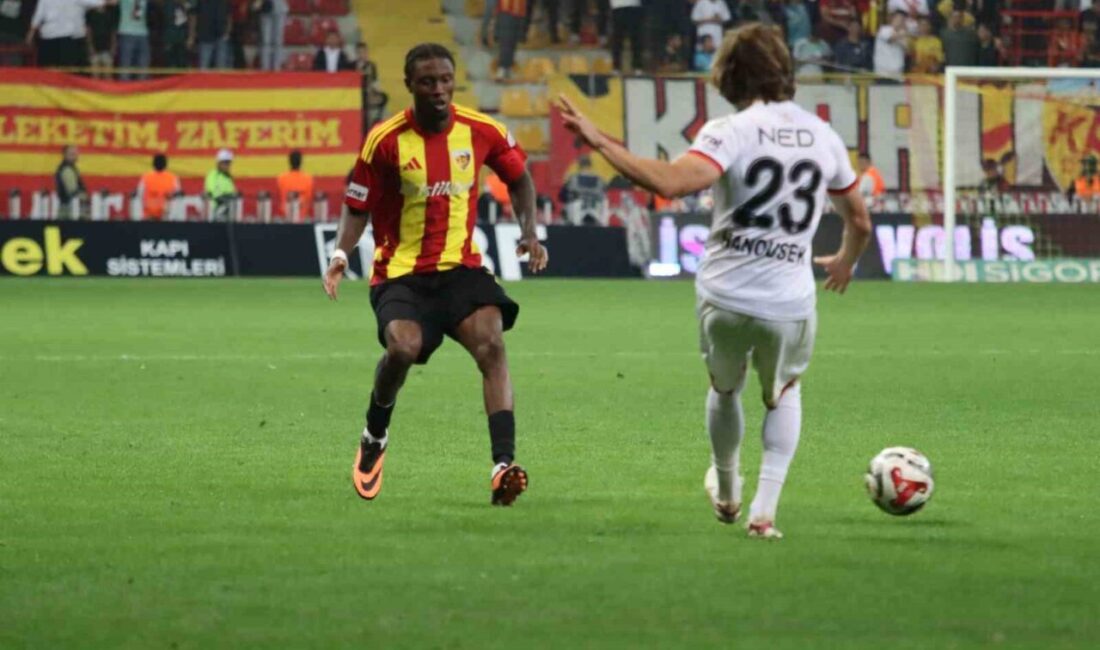 Trendyol Süper Lig’in 7. haftasında Kayserispor sahasında karşılaştığı Gençlerbirliği ile