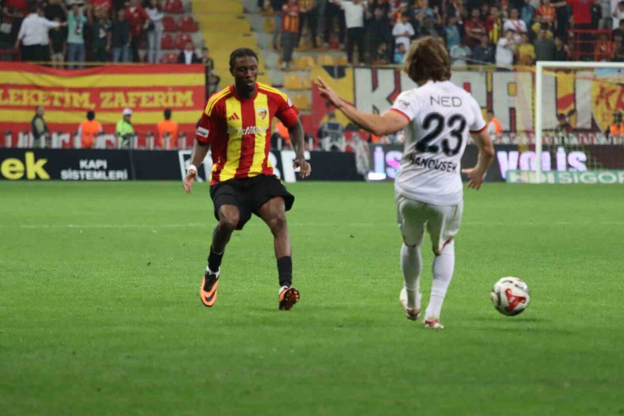 Trendyol Süper Lig’in 7. haftasında Kayserispor sahasında karşılaştığı Gençlerbirliği ile