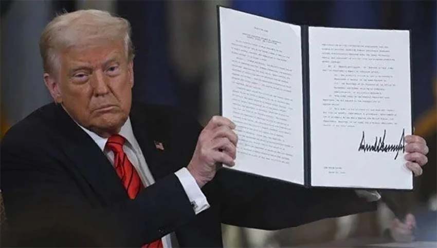 ABD Başkanı Donald Trump, Savunma Bakanlığı’nın (Pentagon) adını “Savaş Bakanlığı”