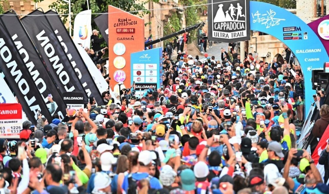 Salomon Cappadocia Ultra Trail, bu yıl 79 ülkeden 2 bin