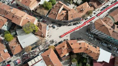 Çorum’un Osmancık ilçesinde, Cumhuriyet’in 102. yılı coşkuyla kutlandı. 29 Ekim