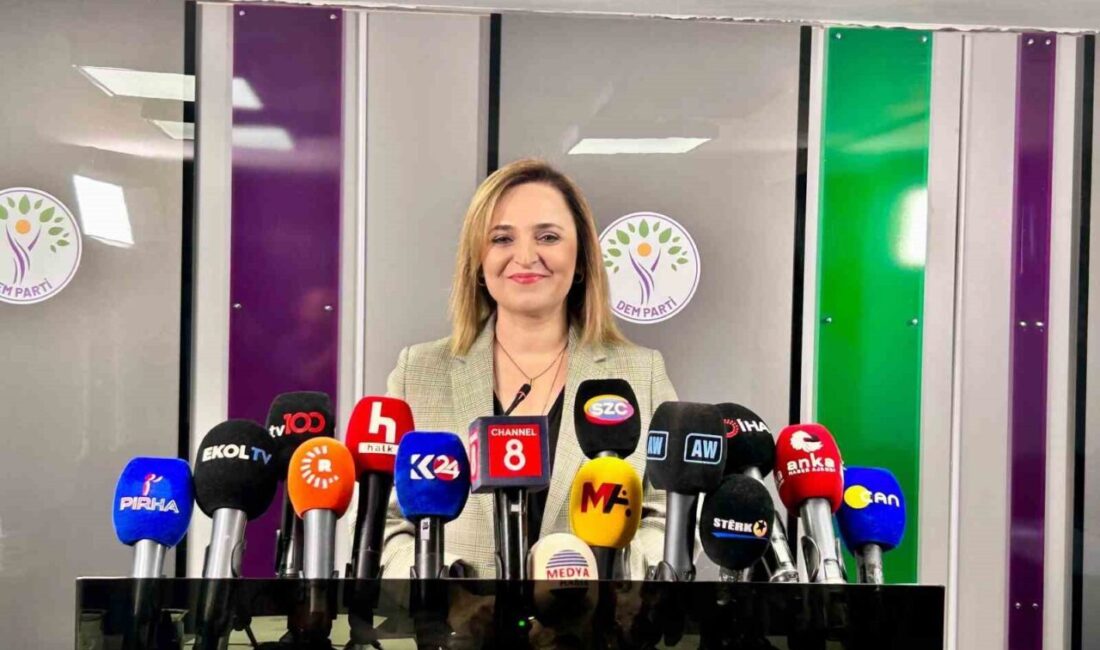 DEM Parti Sözcüsü Ayşegül Doğan, "İsrail ve Hamas arasında kurulan
