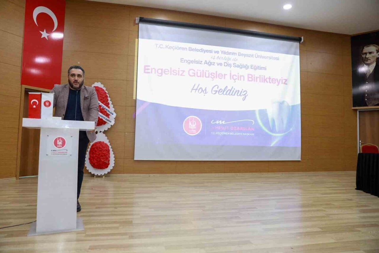 Ankara Keçiören Belediyesi, ’Engelsiz Ağız ve Diş Sağlığı Eğitimi ve