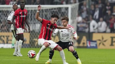 Trendyol Süper Lig’in 9. haftasında Beşiktaş, sahasında konuk ettiği Ankara