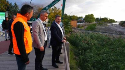 Ankara'nın Gölbaşı Belediyesi, Mogan Gölü’ne nefes aldıracak 2. Etap temizlik