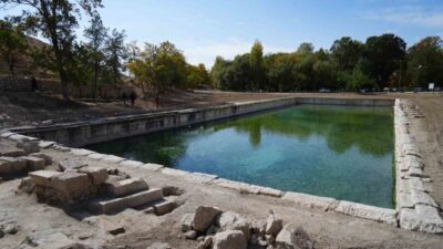 Niğde’nin Bor ilçesine bağlı Bahçeli beldesindeki Tyana Antik Kenti’nde hala