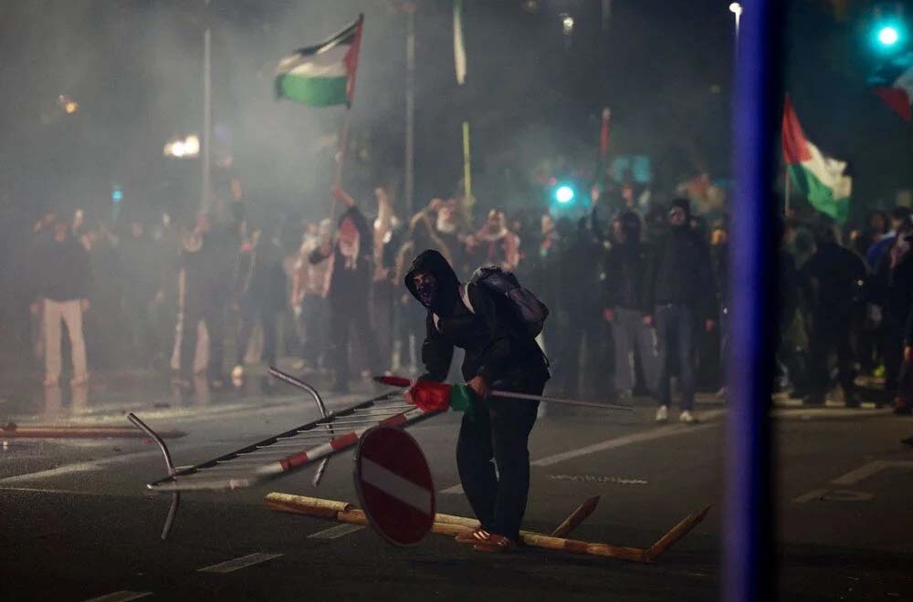 İtalya’nın Udine kentinde oynanan 2026 Dünya Kupası eleme maçında Filistin