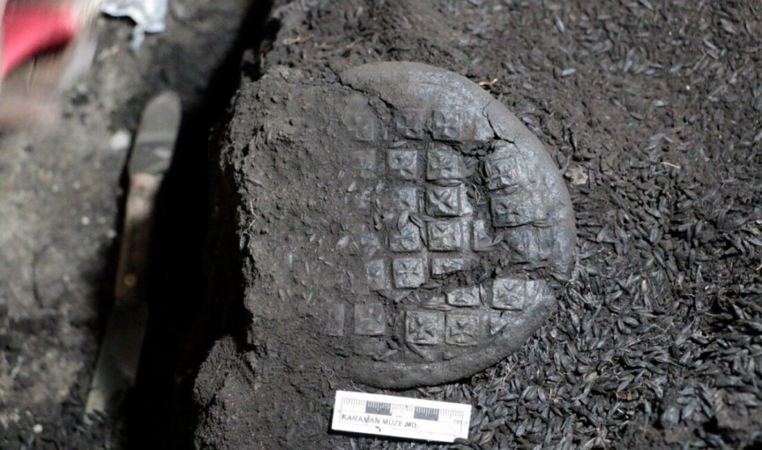 Karaman’ın Ermenek ilçesindeki Topraktepe (Eirenepolis) Antik Kenti’nde bin 300 yıllık