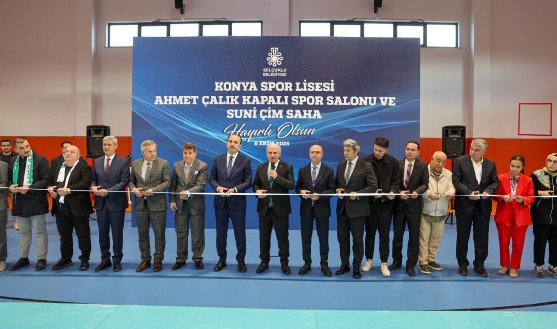 Konya’nın merkez Selçuklu İlçe Belediyesi tarafından Konya Spor Lisesi’ne kazandırılan