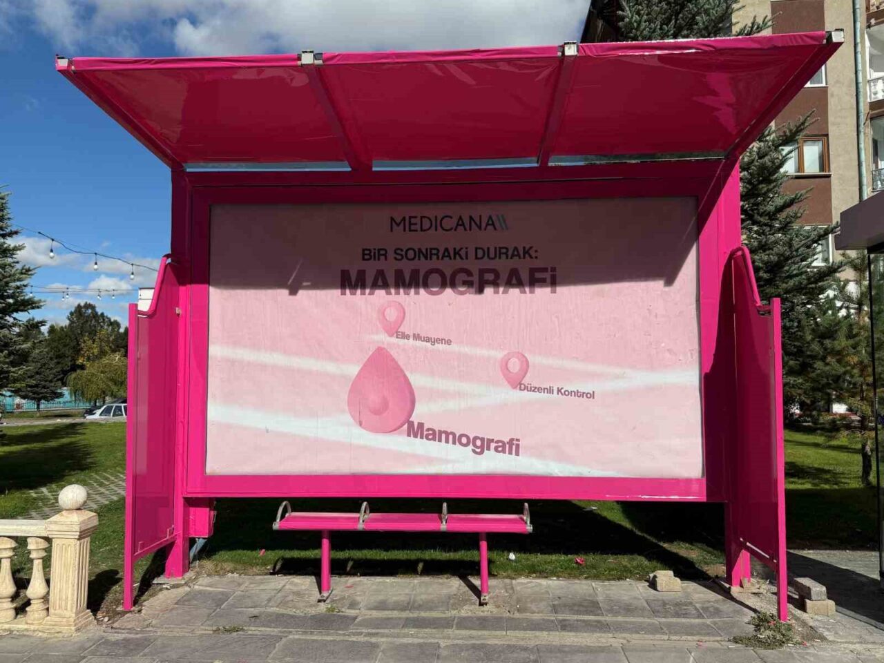 Sivas’ta, Belediye ve Medicana Hastanesi iş birliğiyle kadınların meme kanseri