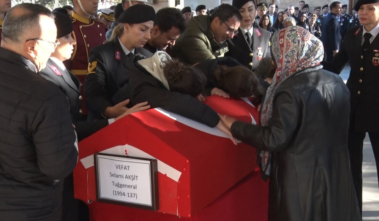 Geçirdiği rahatsızlık sonucu hayatını kaybeden Tuğgeneral Selami Akşit için Ankara’da