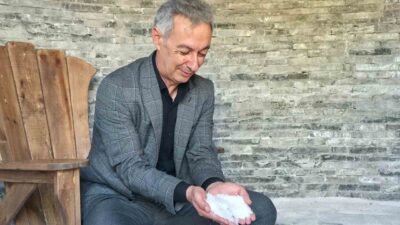 Aksaray’ın Eskil İlçe Belediyesi tarafından yaptırılan 32 kıl çadırdan oluşan