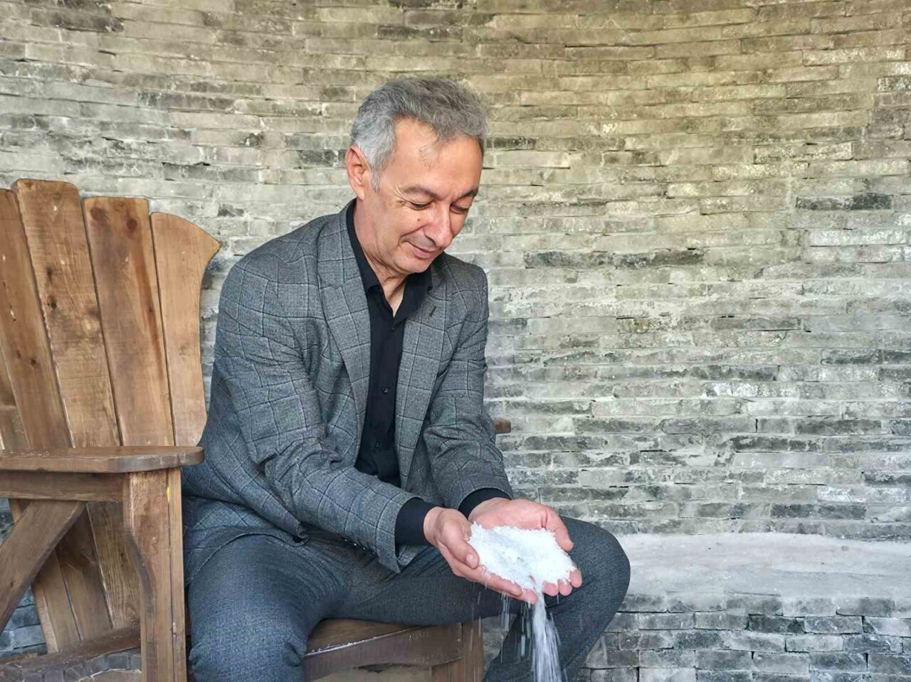 Aksaray’ın Eskil İlçe Belediyesi tarafından yaptırılan 32 kıl çadırdan oluşan