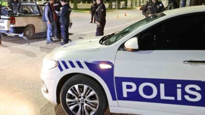 Aksaray’da şehrin dört bir yanında gece yarısı uygulama için görev