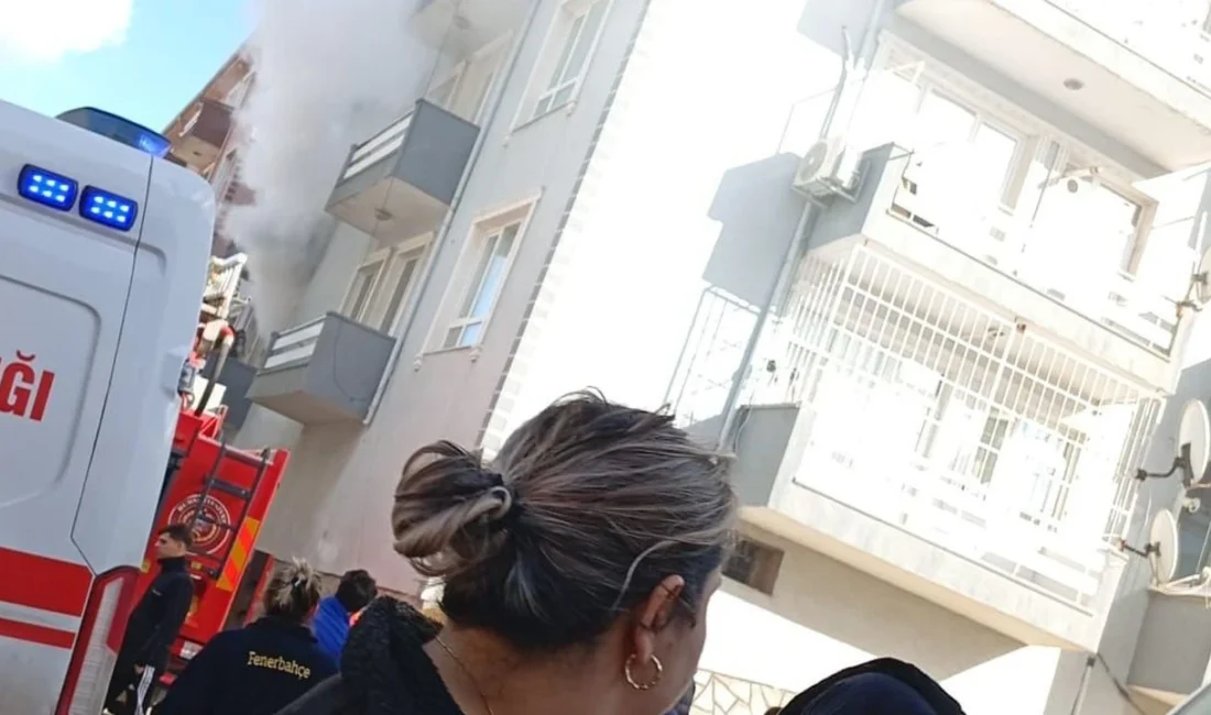 Bursa’nın Karacabey ilçesinde 4 katlı bir apartmanın birinci katında yalnız