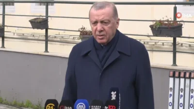 Cumhurbaşkanı Recep Tayyip Erdoğan, Hz. Ali Camii’nde kıldığı cuma namazının