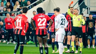 Gençlerbirliği S.K., Beşiktaş J.K. karşısında 2-0 kaybettikleri maçın ardından hakem