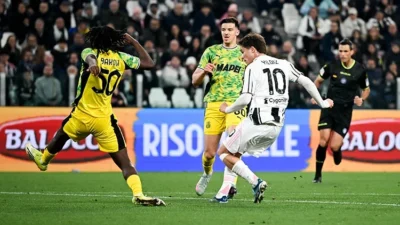 Juventus, Sassuolo karşısında sahadan 1-1 beraberlikle ayrılırken gecenin yıldızı Kenan