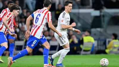 Real Madrid’in formasını giyen Arda Güler, LaLiga’nın 29. haftasında oynanan