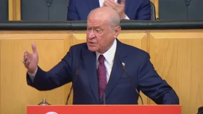Devlet Bahçeli, partisinin TBMM’deki grup toplantısında yaptığı konuşmada İsrail’e yönelik