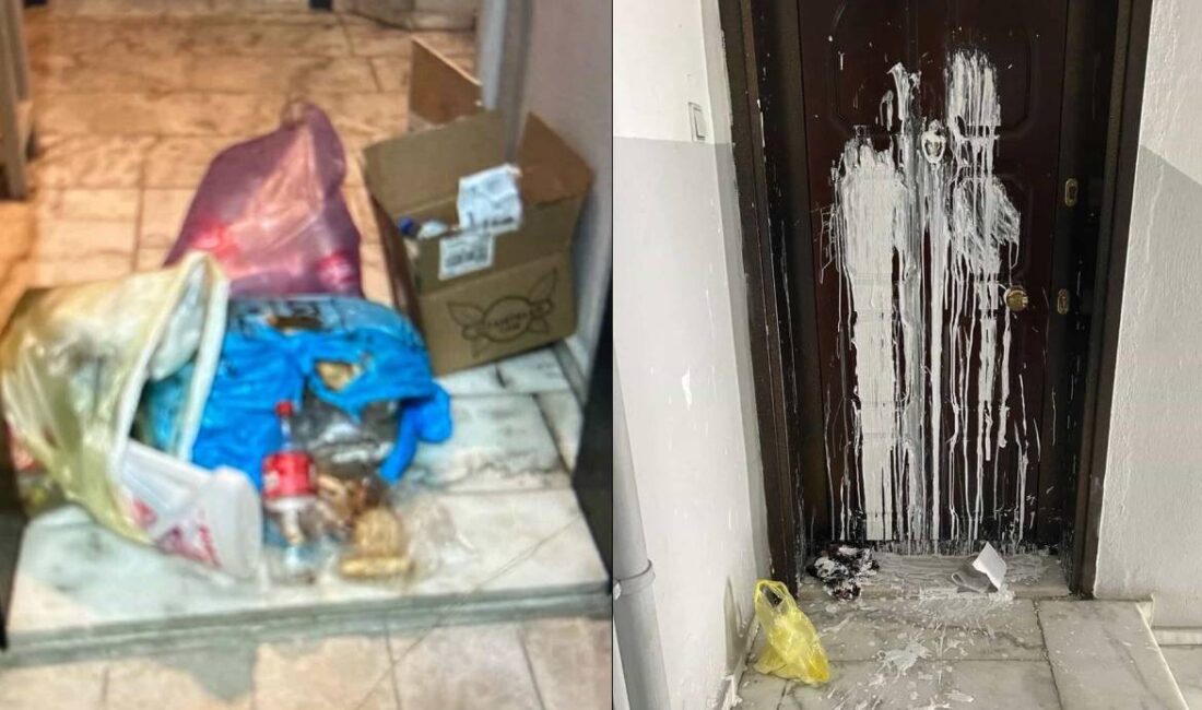 Buca’da bir apartmanda yaşayan vatandaşlar, akli dengesinin yerinde olmadığı iddia