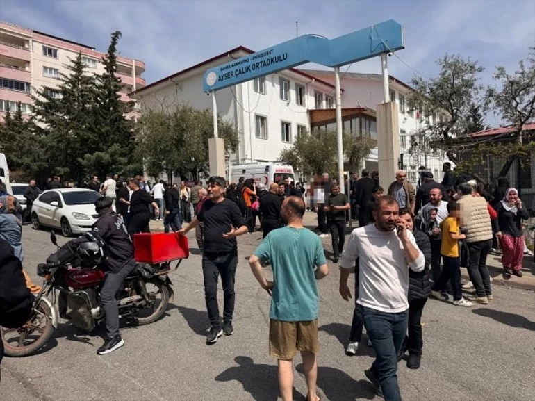 Kahramanmaraş’ta yaşanan ve 8 öğrenci ile 1 öğretmenin hayatını kaybettiği