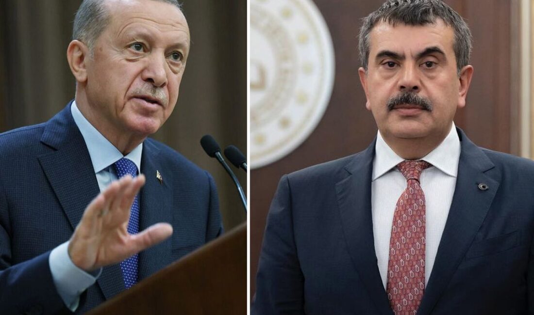 Milli Eğitim Bakanı Yusuf Tekin, Cumhurbaşkanı Recep Tayyip Erdoğan’ın talimatı