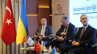 Türkiye-Ukrayna ekonomik iş birliği Ankara’da masaya yatırıldı. Toplantıda ticaret hacminin