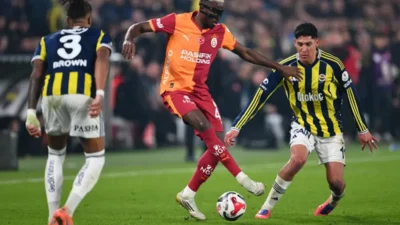 Süper Lig’in 31. haftasında Galatasaray ile Fenerbahçe arasında 26 Nisan