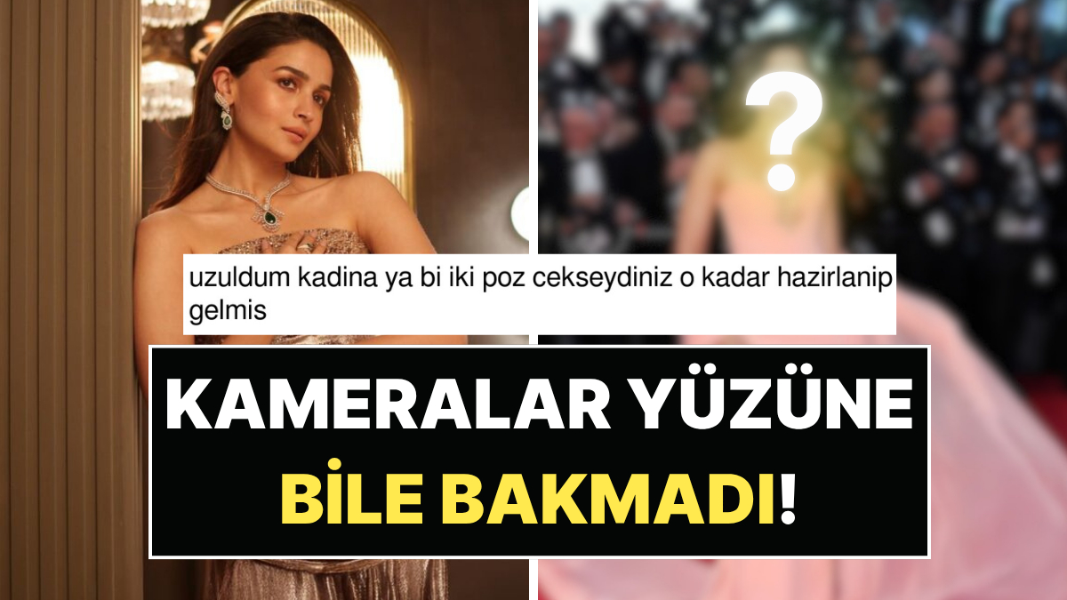 Alia Bhatt, Cannes Film Festival kırmızı halısında yaşadığı beklenmedik anlarla