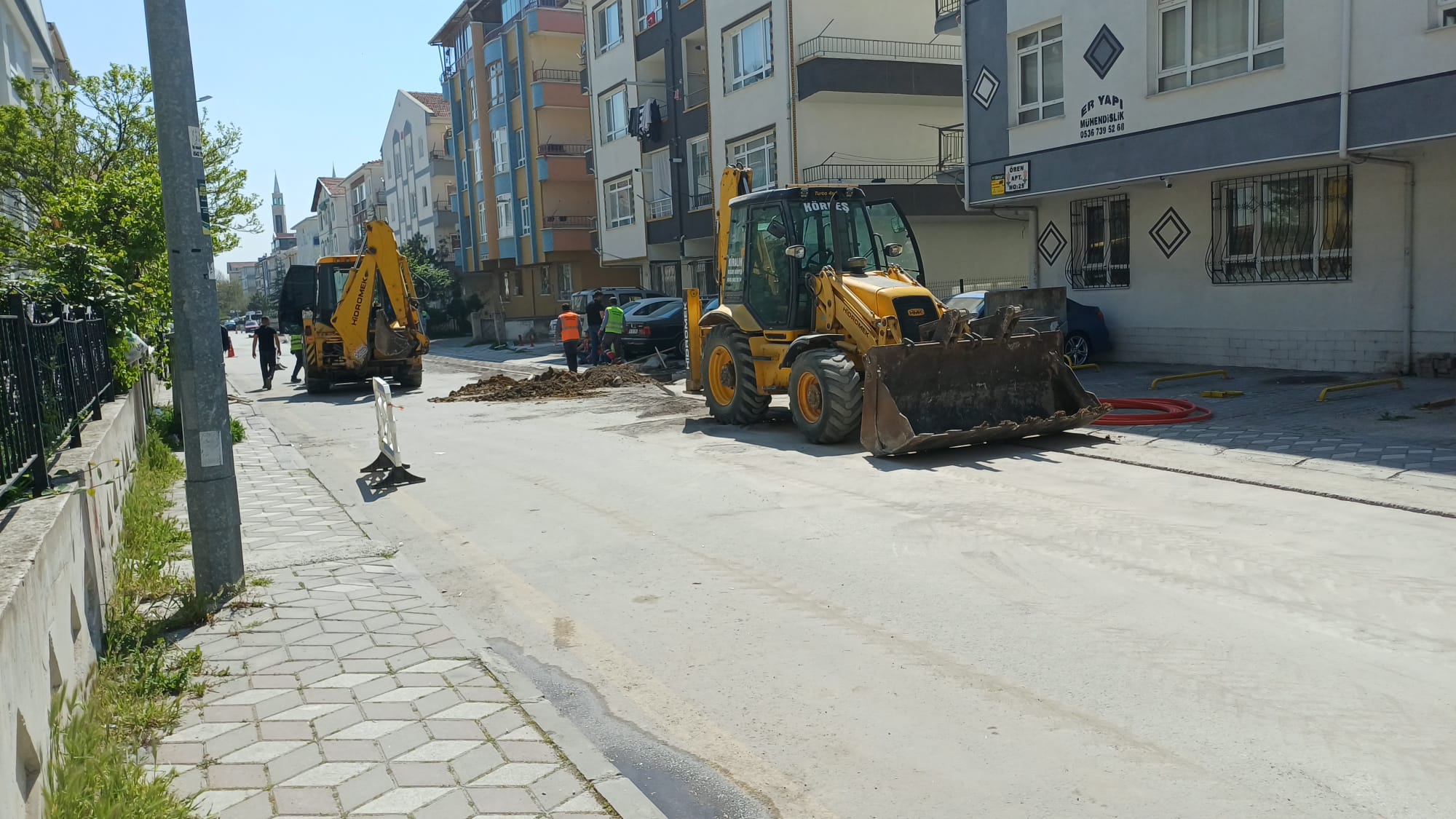 Ankara Etimesgut’ta altyapı çalışmaları tepki çekti: Kazılar nedeniyle sokaklar tozla