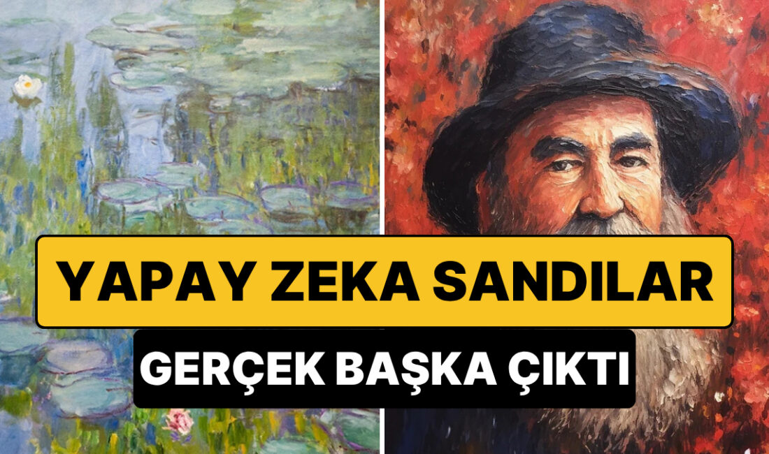 Bir X kullanıcısı, ünlü ressam Claude Monet’ye ait gerçek bir