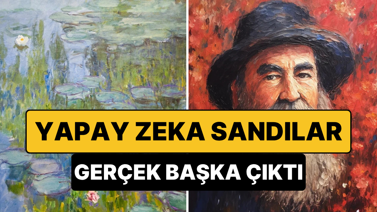 Bir X kullanıcısı, ünlü ressam Claude Monet’ye ait gerçek bir