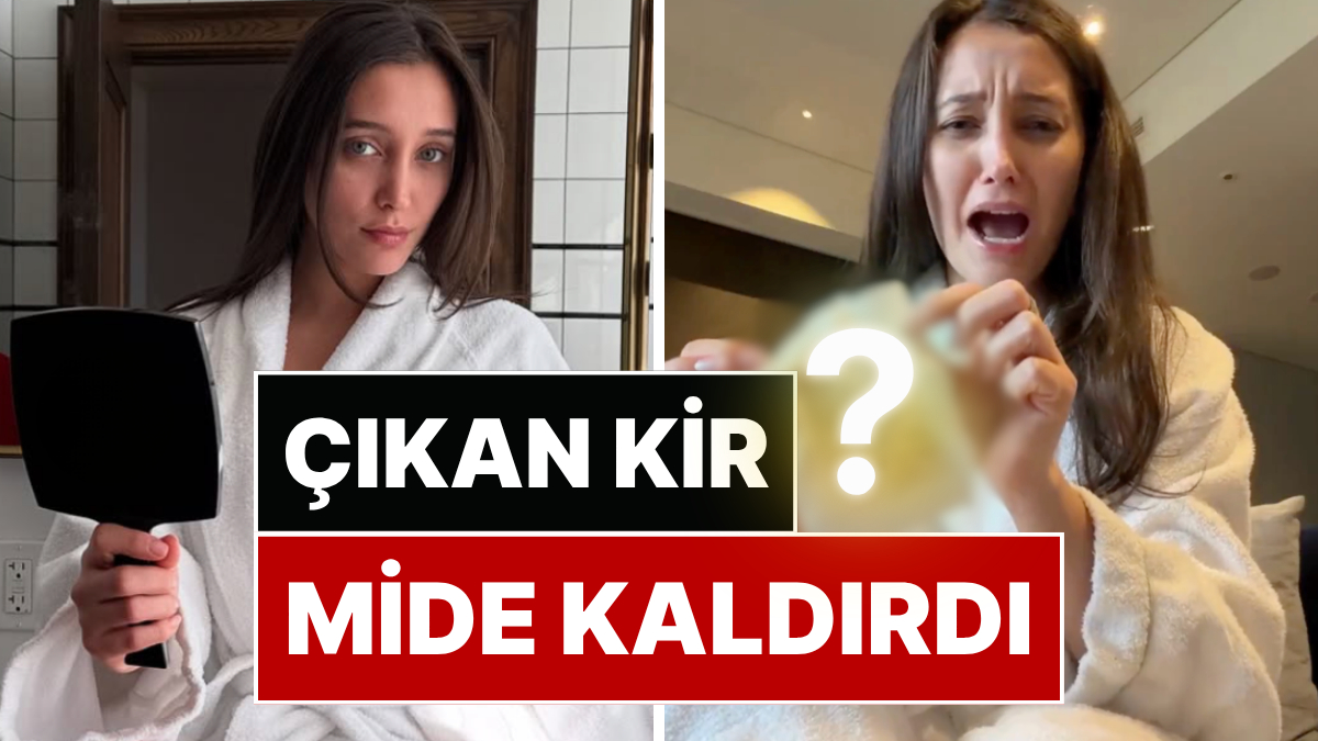 Hailey Eylül Sani, 15 saatlik uçuş sonrası yaptığı ayak detoksuyla