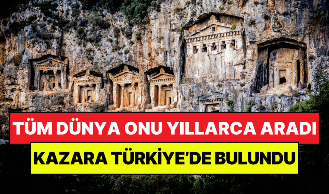 Muğla’nın Köyceğiz ilçesinde, Dalyan Deltası’nın labirent benzeri sazlıkları arasında yükselen