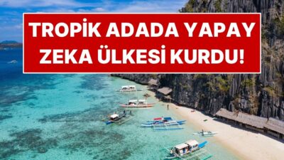 Teknoloji girişimcisi Dan Thomson, Filipinler’in Palawan bölgesinde yapay zeka tarafından
