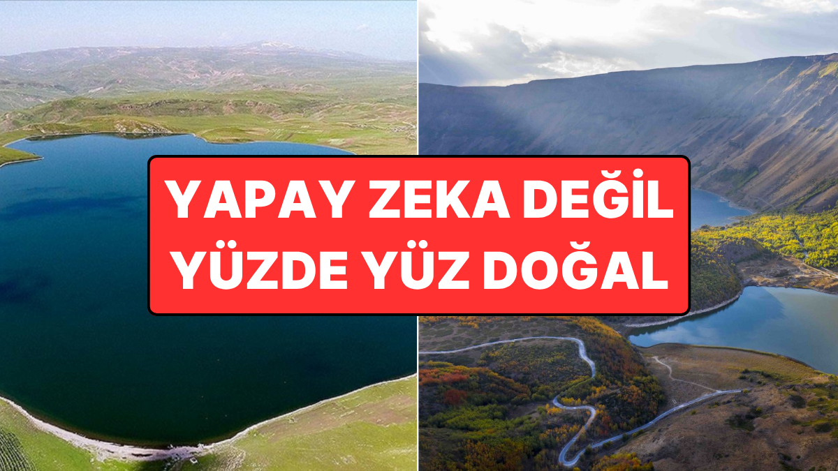 Doğu Anadolu'nun yüksek platolarında, binlerce yıl önce sönen volkanların kraterleri