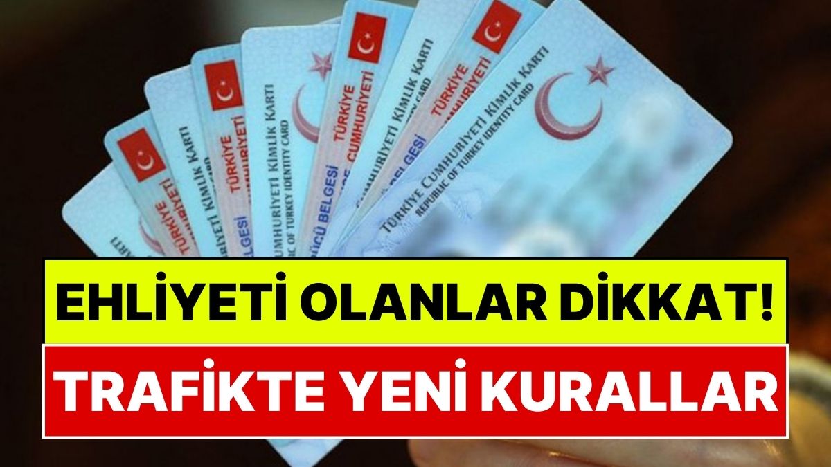 Türkiye genelinde sürücü belgelerine yönelik geniş kapsamlı bir düzenleme hayata