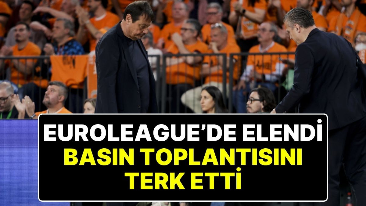 EuroLeague play-off beşinci maçında Valencia'ya 81-64 skorla mağlup olan Ergin