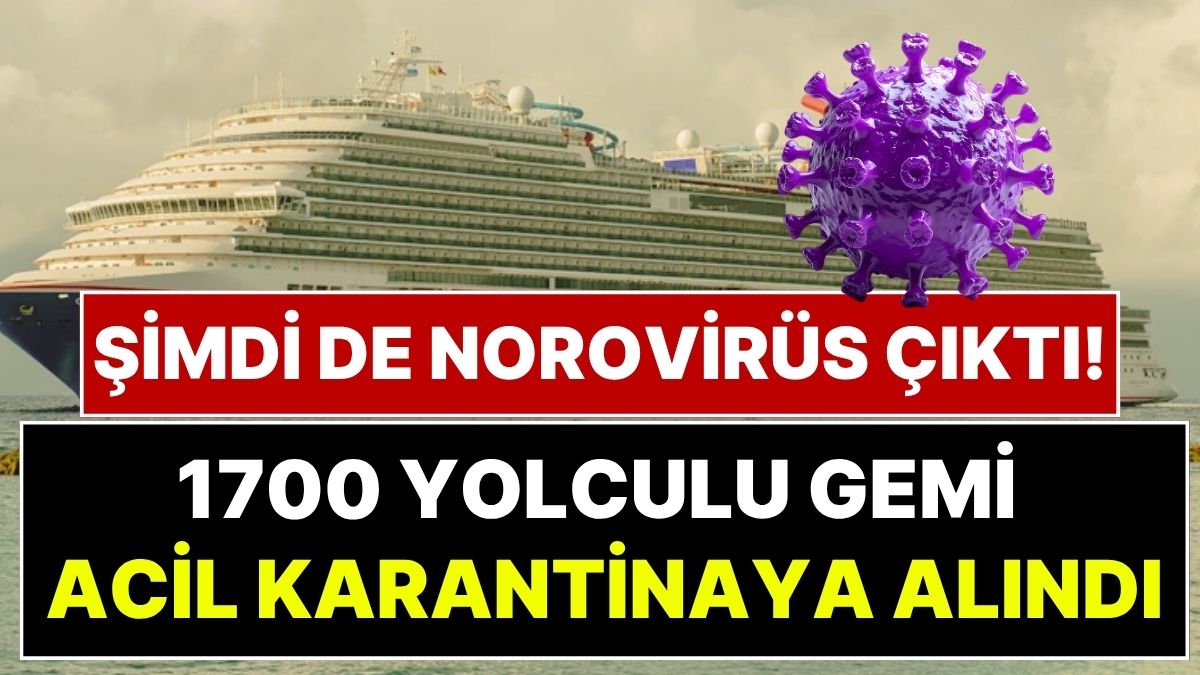Fransa'nın Bordeaux kentinde demirleyen dev kruvaziyer gemisi, norovirüs şüphesiyle sarsıldı.
