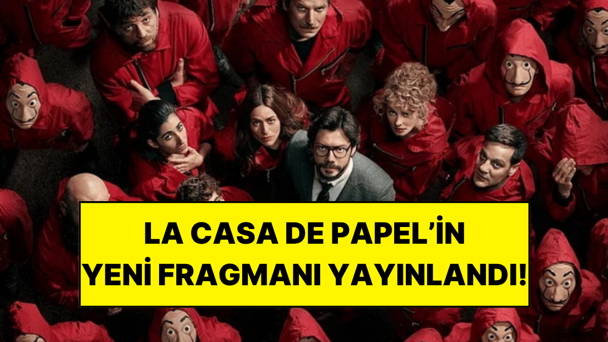 Geçtiğimiz günlerde Netflix resmi hesapları üzerinden La Casa de Papel