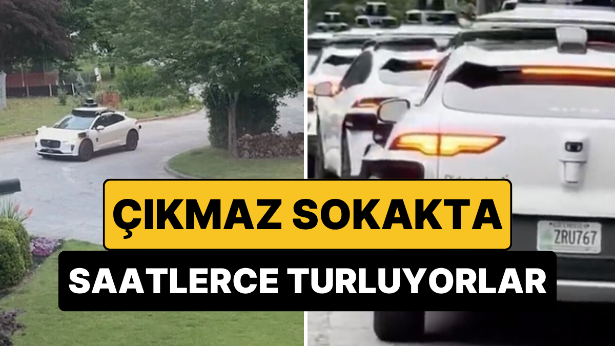 Atlanta’nın kuzeybatısındaki bir mahallede, sürücüsüz araçların beklenmedik şekilde sokaklarda sürekli