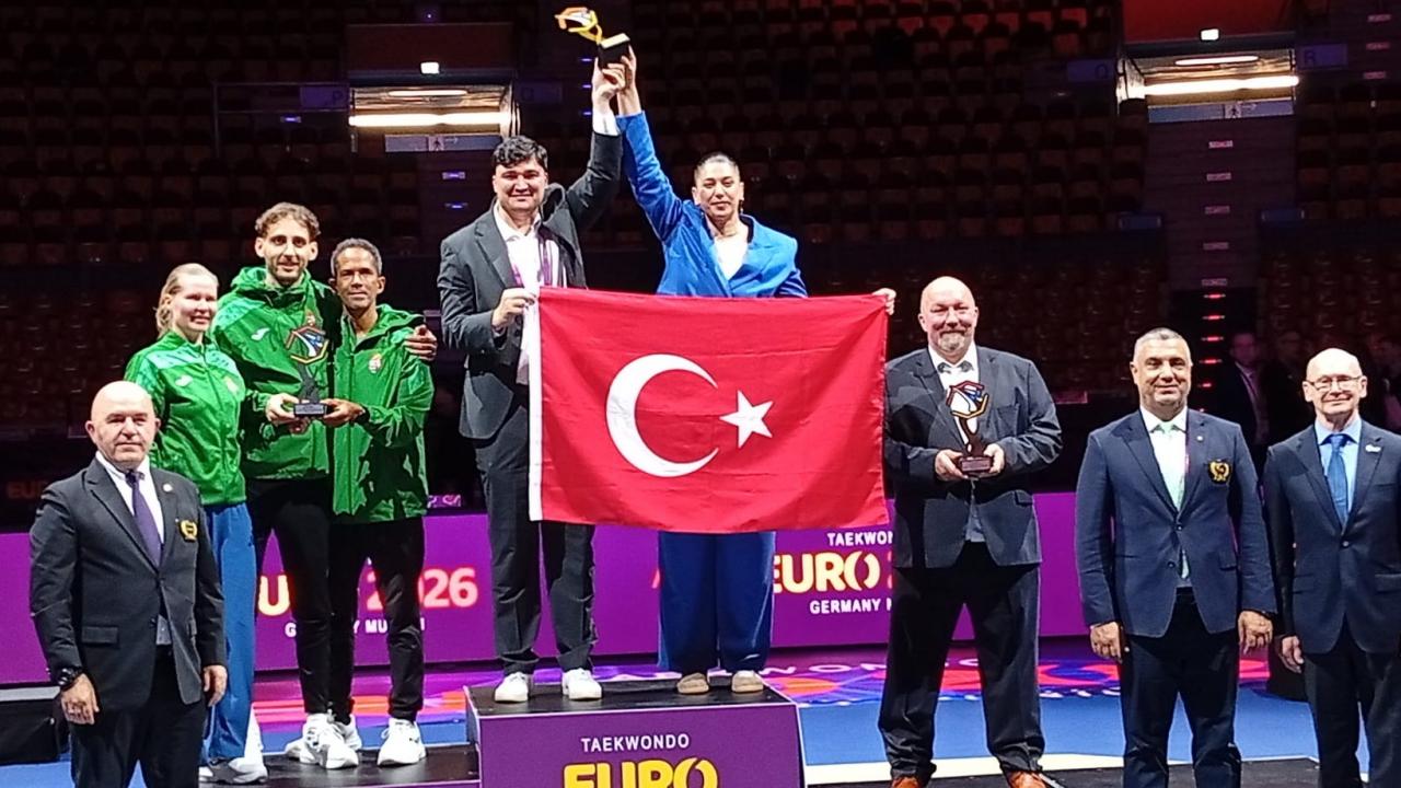 KadınTekvando Milli Takımı, 2026 Avrupa Tekvando Şampiyonası'nda zirvede yer aldı.
