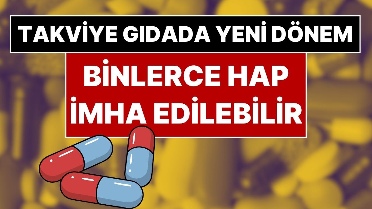 Sağlık Bakanlığı tarafından hazırlanan yeni yasa taslağıyla, takviye edici gıda