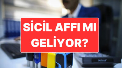 Cumhuriyet Halk Partisi, memurlara yönelik sicil affını sağlayacak kanun teklifini