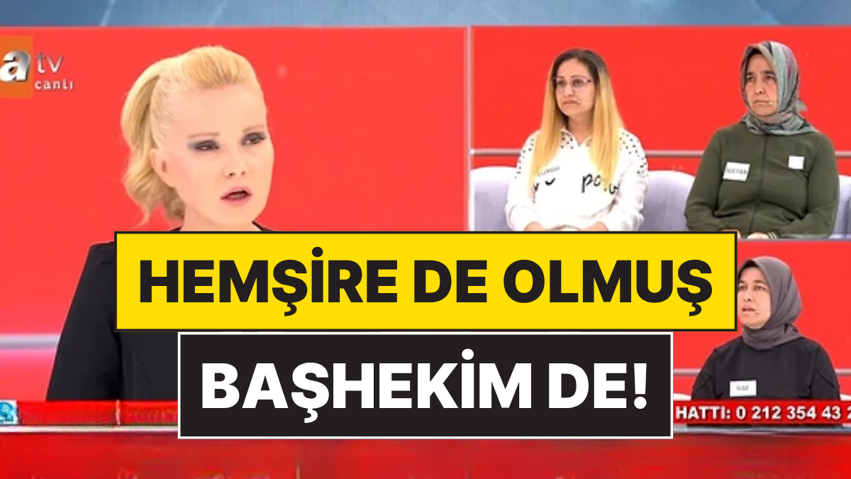 ATV ekranlarında yayınlanan Müge Anlı ile Tatlı Sert programında ortaya