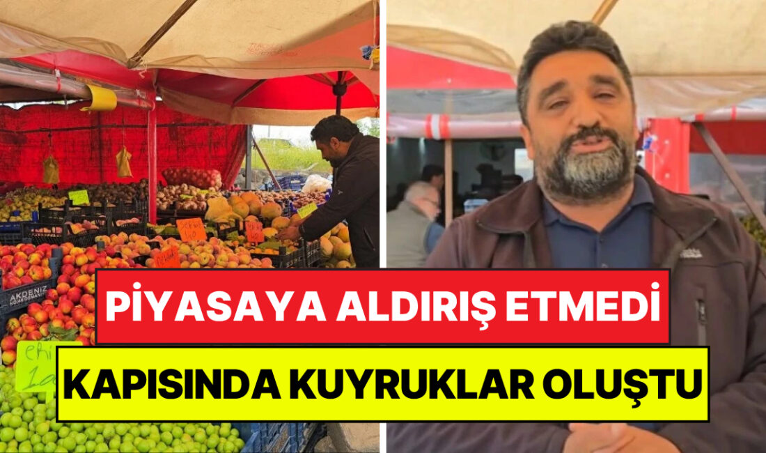 Gaziantep’in İslahiye ilçesinde faaliyet gösteren manav Mehmet Karahan, gıda sektöründeki