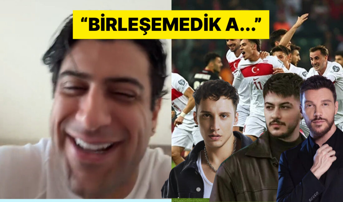 Pek çok sanatçı A Milli Takım'a marş yazmak için kolları