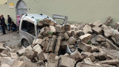 Şanlıurfa’da etkili olan şiddetli sağanak yağış ve süper hücre fırtınasının
